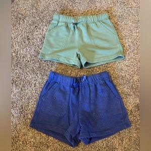 Carter's Green and Blue Kids Shorts Set